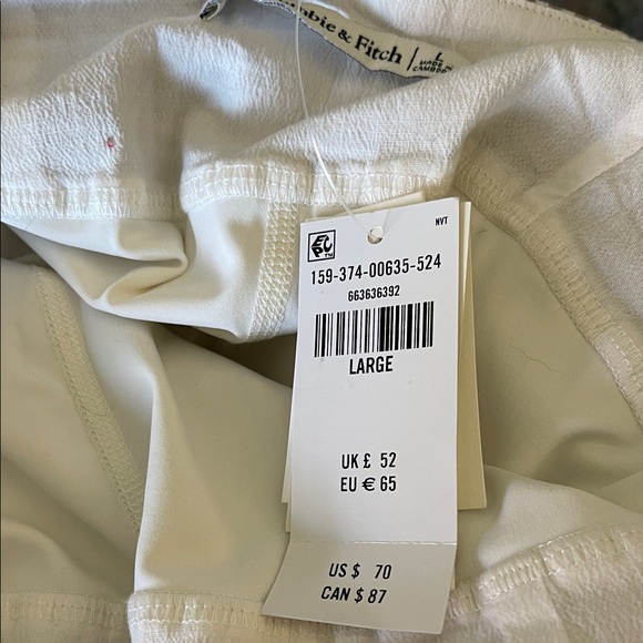 Abercrombie & Fitch Brown Checkered Mini Dress - Picture 4 of 4